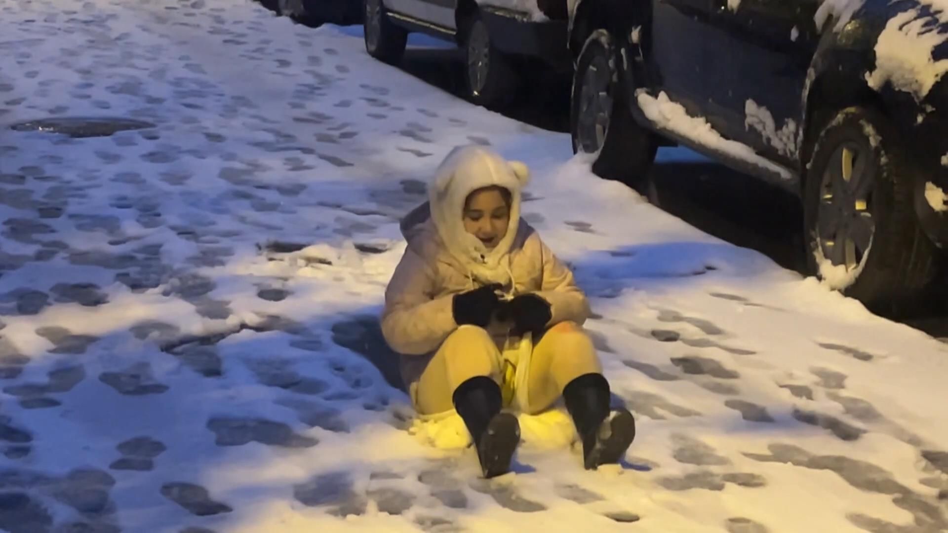 İstanbul'da kar yağışı etkili oldu
