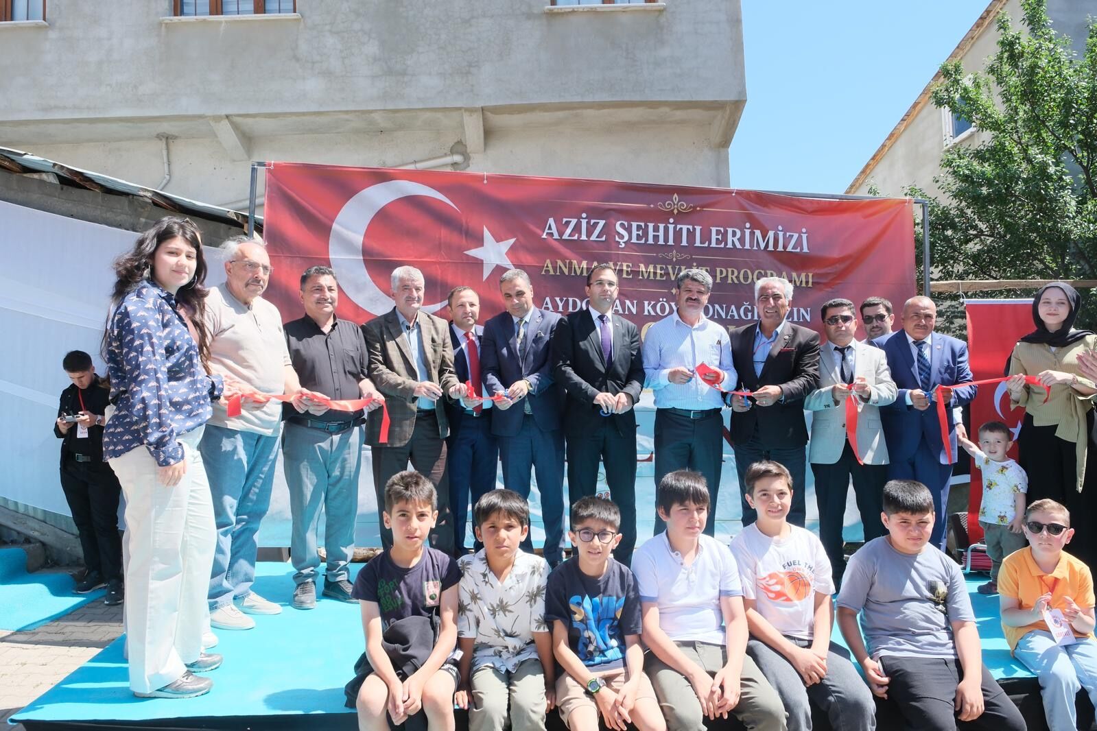 Refahiye Aydoğan Köyü’ne Yakışan Eser Hizmete Açıldı, ‘Şehitler Unutulmadı’
