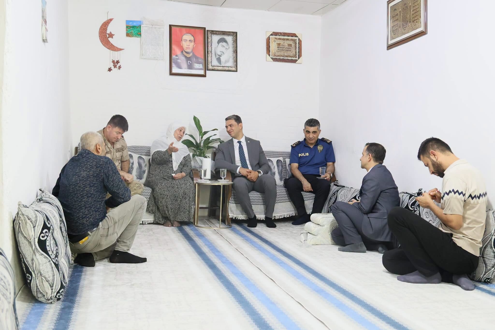 Kaymakam Murat Acar’dan Şehit Ailelerine Anlamlı Ziyaret