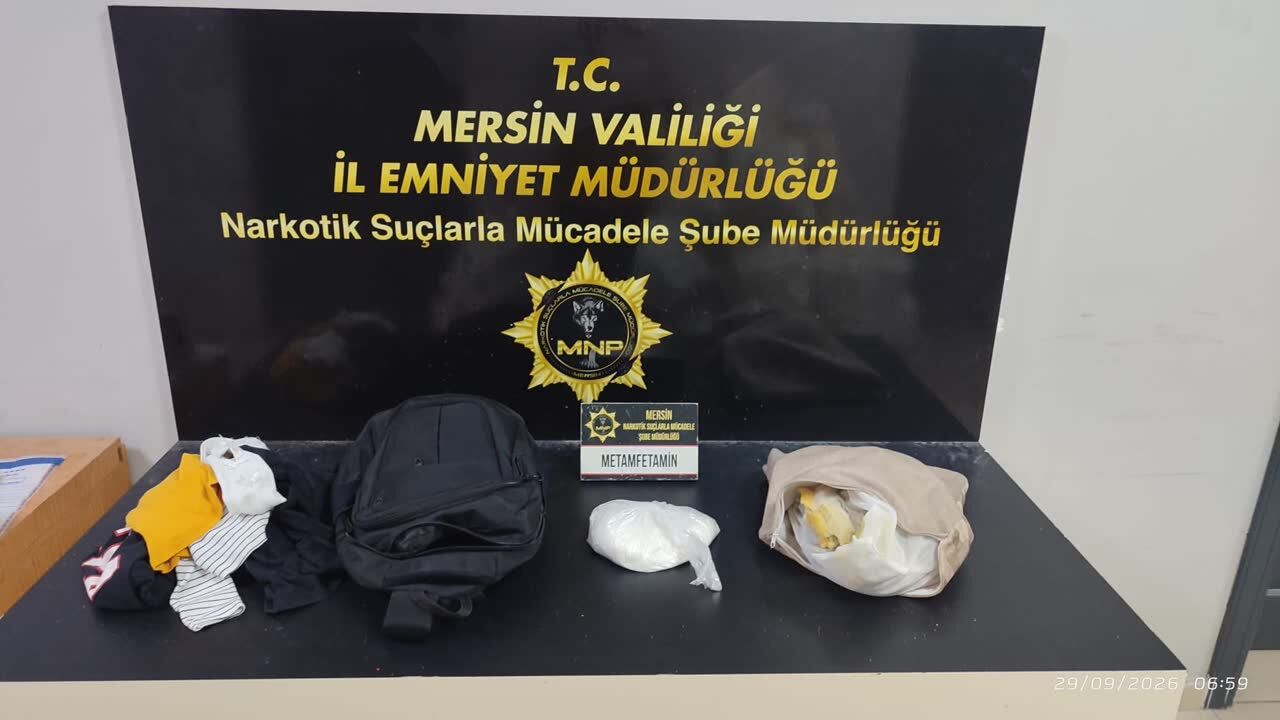 Mersin’de uyuşturucu operasyonlarında 3 şüpheli tutuklandı