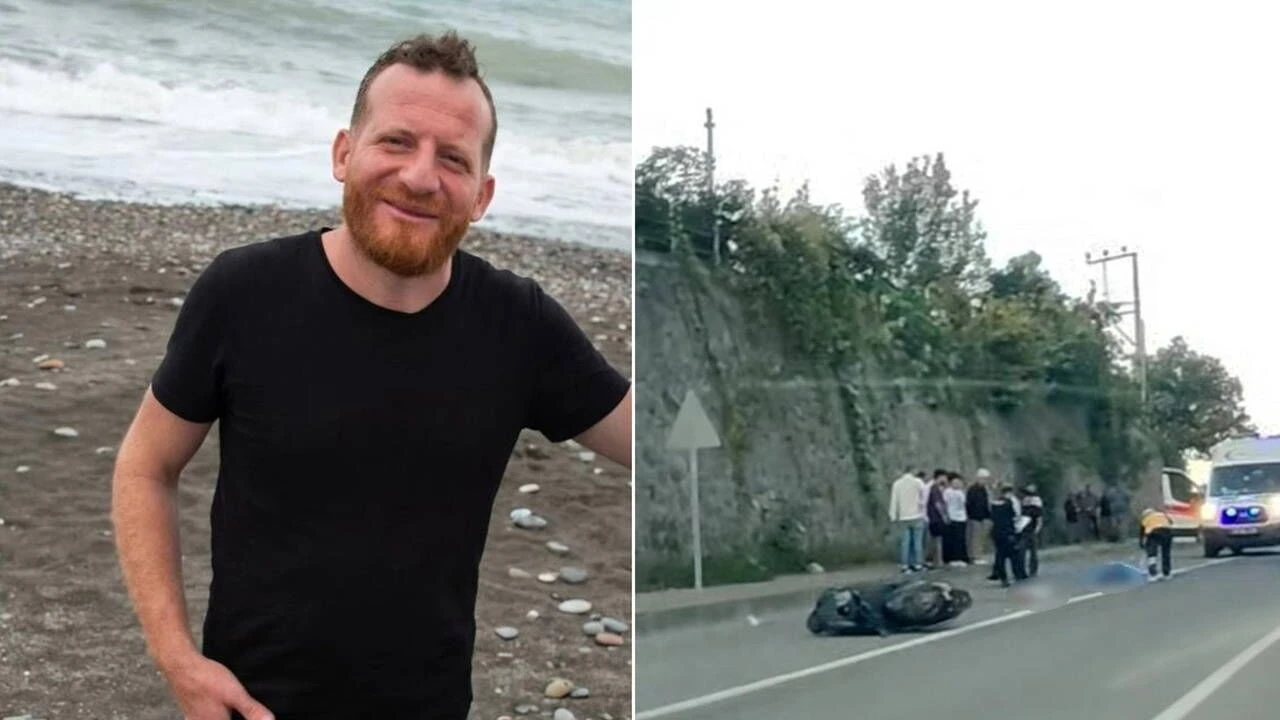 Trabzon'da, TIR'a çarpan motosikletin sürücüsü öldü