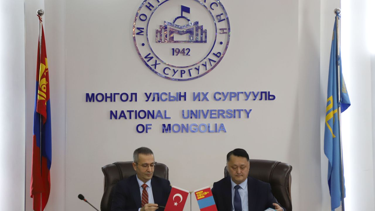 YEE ile Moğolistan Devlet Üniversitesi arasında mutabakat zaptı imzalandı