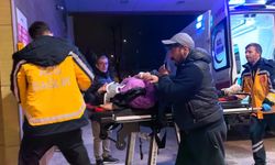 Bursa'da minibüsün çarptığı anne ile kızı yaralandı