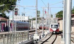 Sirkeci-Kazlıçeşme hattı 8 milyon yolcuya hizmet verdi