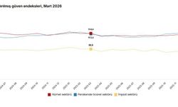 TÜİK: Güven endeksleri martta azaldı