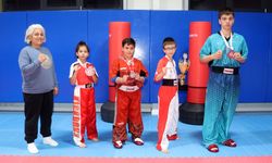 9 yaşındaki Yiğit Efe'nin hedefi, kick boksta Avrupa ve dünya şampiyonluğu