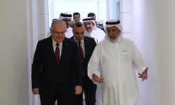 Bakan Güler, Katar Evkaf ve Şeriye Bakanı Al Ghanem ile görüştü