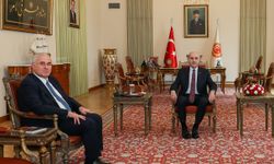 TBMM Başkanı Kurtulmuş, Kamu Başdenetçisi Akarca'yı kabul etti