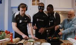 Chelsea'nin üç futbolcusu bu sefer 'Menemen' için mutfakta