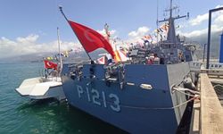 TCG Karpaz savaş gemisi ziyarete açıldı