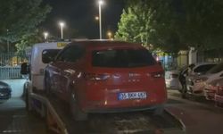 Pendik'te caddede drift atan ehliyetsiz sürücüye 220 bin lira ceza