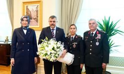 Bakan Çiftçi, jandarma heyetini kabul etti
