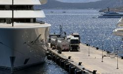 Bodrum'a demir atan iki lüks yat, toplam 615 ton yakıt aldı