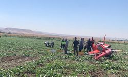 Ankara'da eğitim helikopteri düştü; 2 yaralı