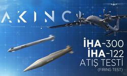 Akıncı TİHA, İHA-300 füzesiyle 250 kilometreden hedefi vurdu