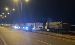 Cilvegözü Sınır Kapısı'nda TIR şoförleri arasında kavga