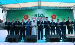 Cumhurbaşkanı Recep Tayyip Erdoğan, Rize'de