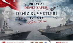 MSB, Preveze Deniz Zaferi ve Deniz Kuvvetleri Günü'nü videolu mesajla kutladı