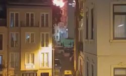 Beyoğlu'nda otelde yangın