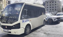 Güngören'de tramvay, minibüse çarptı
