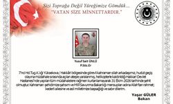 Hakkari sınırından şehit haberi geldi
