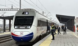 Halkalı-Kapıkule hızlı tren hattında ilk sefer yapıldı