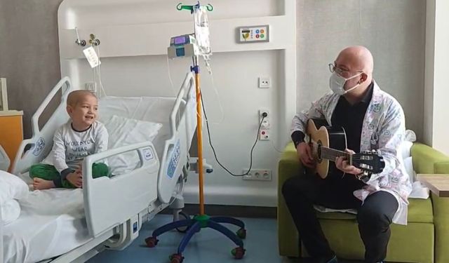 Utku, lösemiyle savaşırken umut dağıtıyor