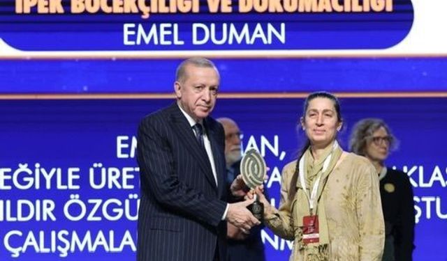 'Yaşayan İnsan Hazineleri Ödülü'ne layık görülen ipek böceği yetiştiricisi Duman: Durmayacağız