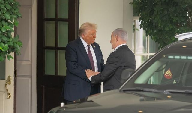 ABD Başkanı Trump ile İsrail Başbakanı Netanyahu'nun görüşmesi sona erdi