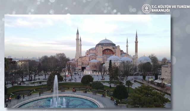 Bakan Ersoy, Ayasofya ve Sultanahmet Camilerindeki çalışmalara ilişkin konuştu