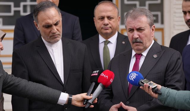 BBP lideri Destici, İran'ın Ankara Büyükelçisi Zadeh'i ziyaret etti