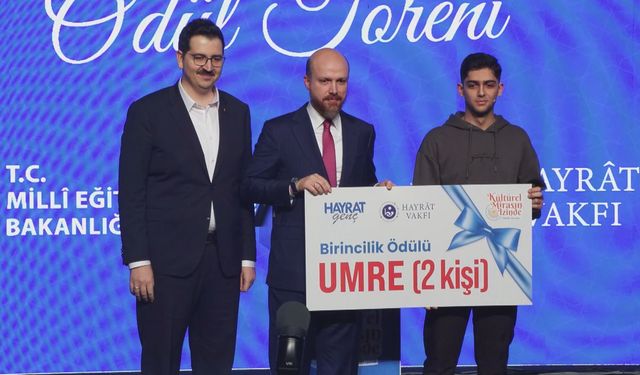 Bilal Erdoğan 'Kültürel Miras'ın izinde Projesi Final Programı'nda' konuştu