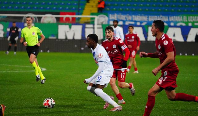 Çaykur Rizespor : 1-1 : Beyoğlu Yeni Çarşı