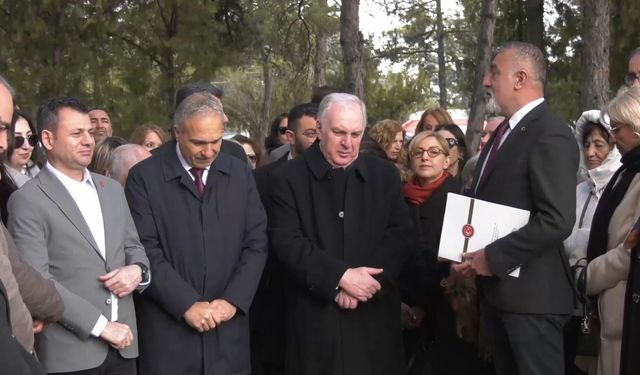 Hasan Ali Yücel, mezarı başında anıldı