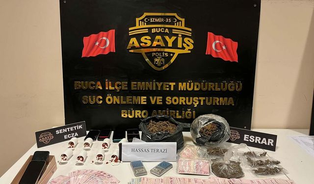 İzmir'de uyuşturucu operasyonu: 8 gözaltı