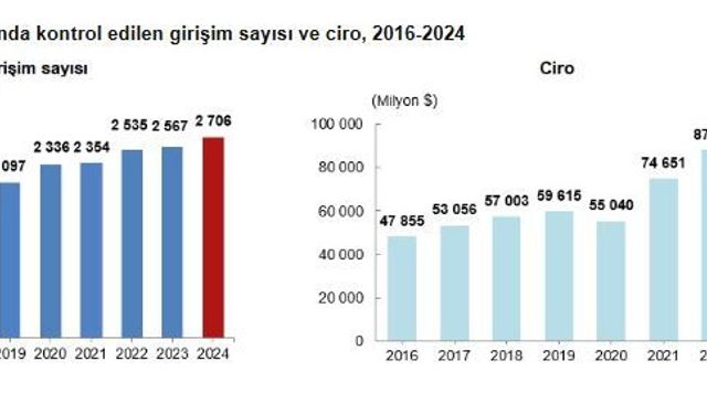 Türkiye'nin Yurt Dışı Girişim Sayısı Ve Cirosu Arttı