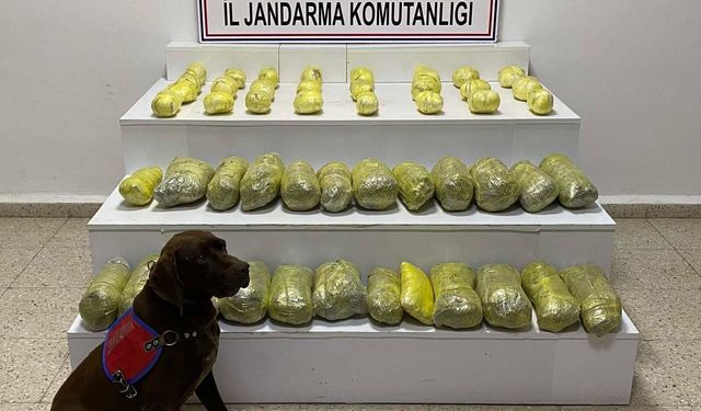Van'da 42 kilo uyuşturucu ele geçirildi