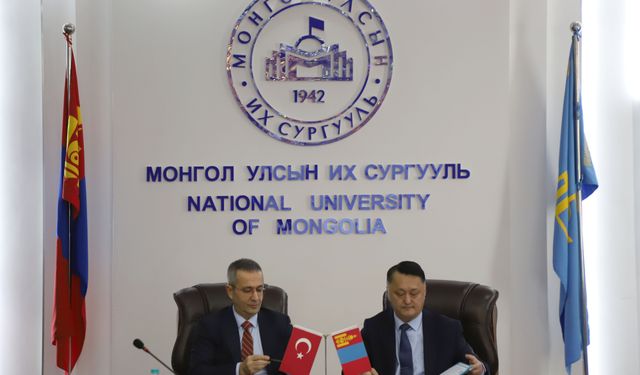 YEE ile Moğolistan Devlet Üniversitesi arasında mutabakat zaptı imzalandı