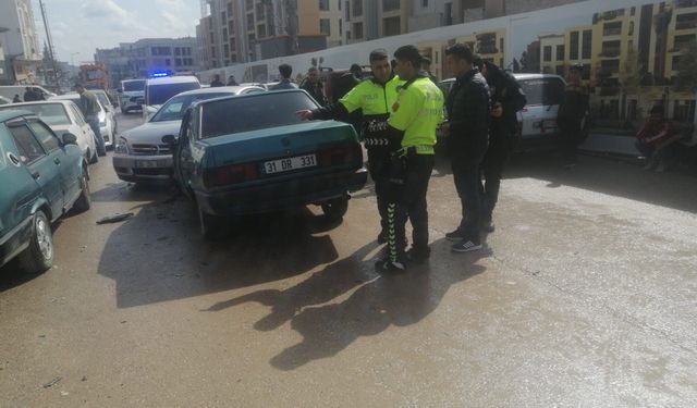 Adıyaman'da zincirleme kaza: 6 yaralı