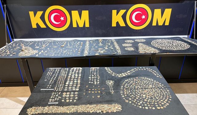 Ankara'da 6 bin 382 tarihi eser ele geçirildi