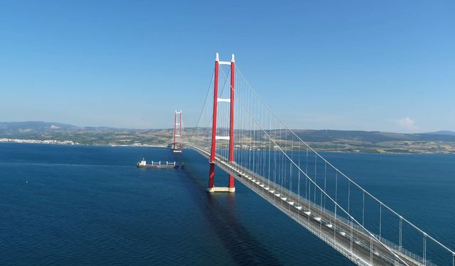 Çanakkale Köprüsü ve Malkara-Çanakkale otoyolu ile 135 milyar lira tasarruf sağlandı