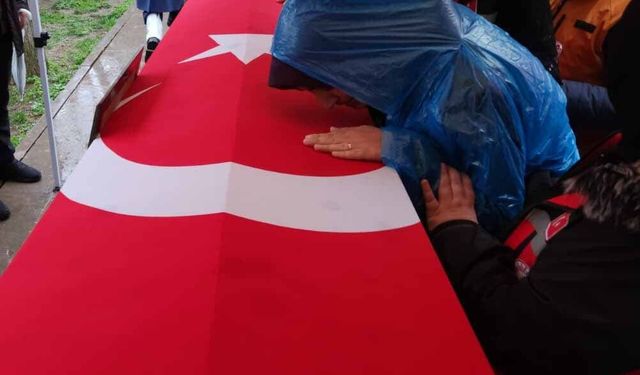 Kaza şehidi uzman çavuş, memleketi Konya'da toprağa verildi