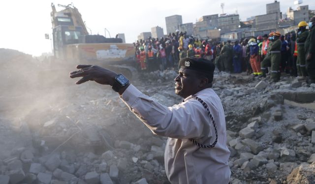 Kenya'da bina çöktü: 4 ölü, 4 yaralı