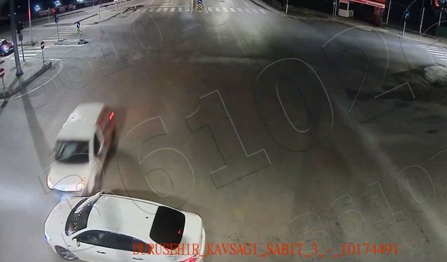 Samsun'daki kazalar KGYS kamerasında