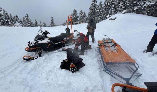 Uludağ'da JAK timleri, ara tatil ve Ramazan Bayramı döneminde 141 olaya müdahale etti