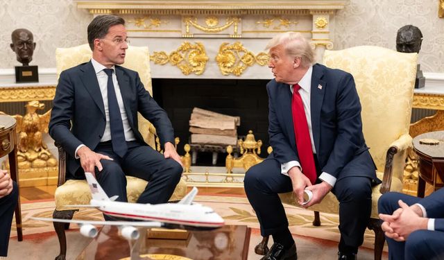 ABD Başkanı Trump, NATO Genel Sekreteri Rutte ile Beyaz Saray'da görüştü