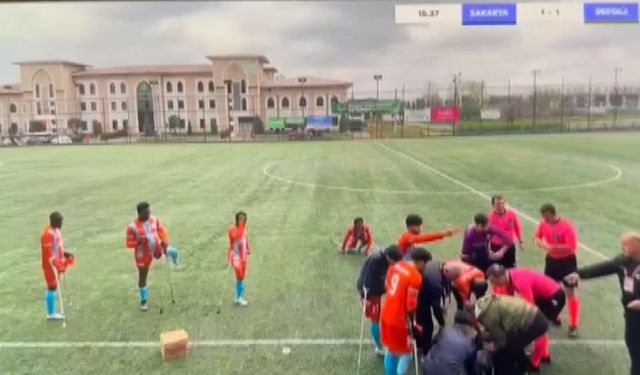 Ampute futbol maçında kalp krizi geçiren teknik direktör hayatını kaybetti