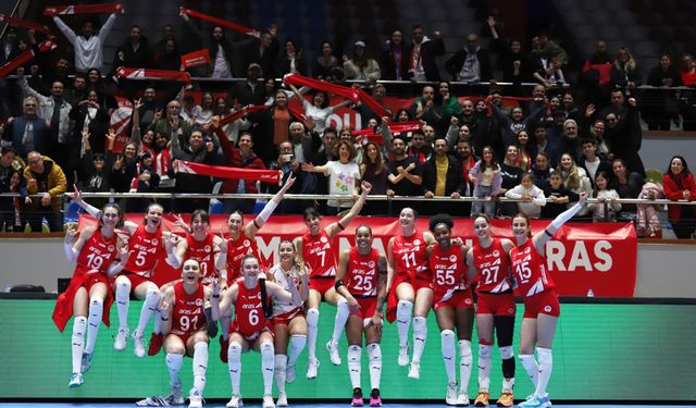 Aras Kargo voleybolda Balkan Kupası'nda