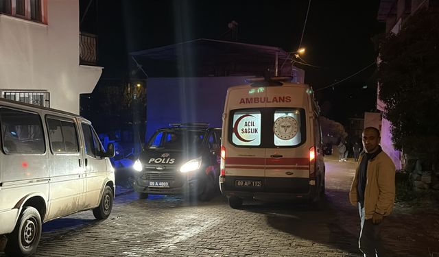 Aydın'daki ev yangınında 2 kardeş dumandan etkilendi