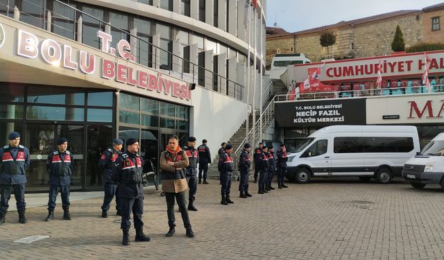 Bolu Belediyesi'nde arama